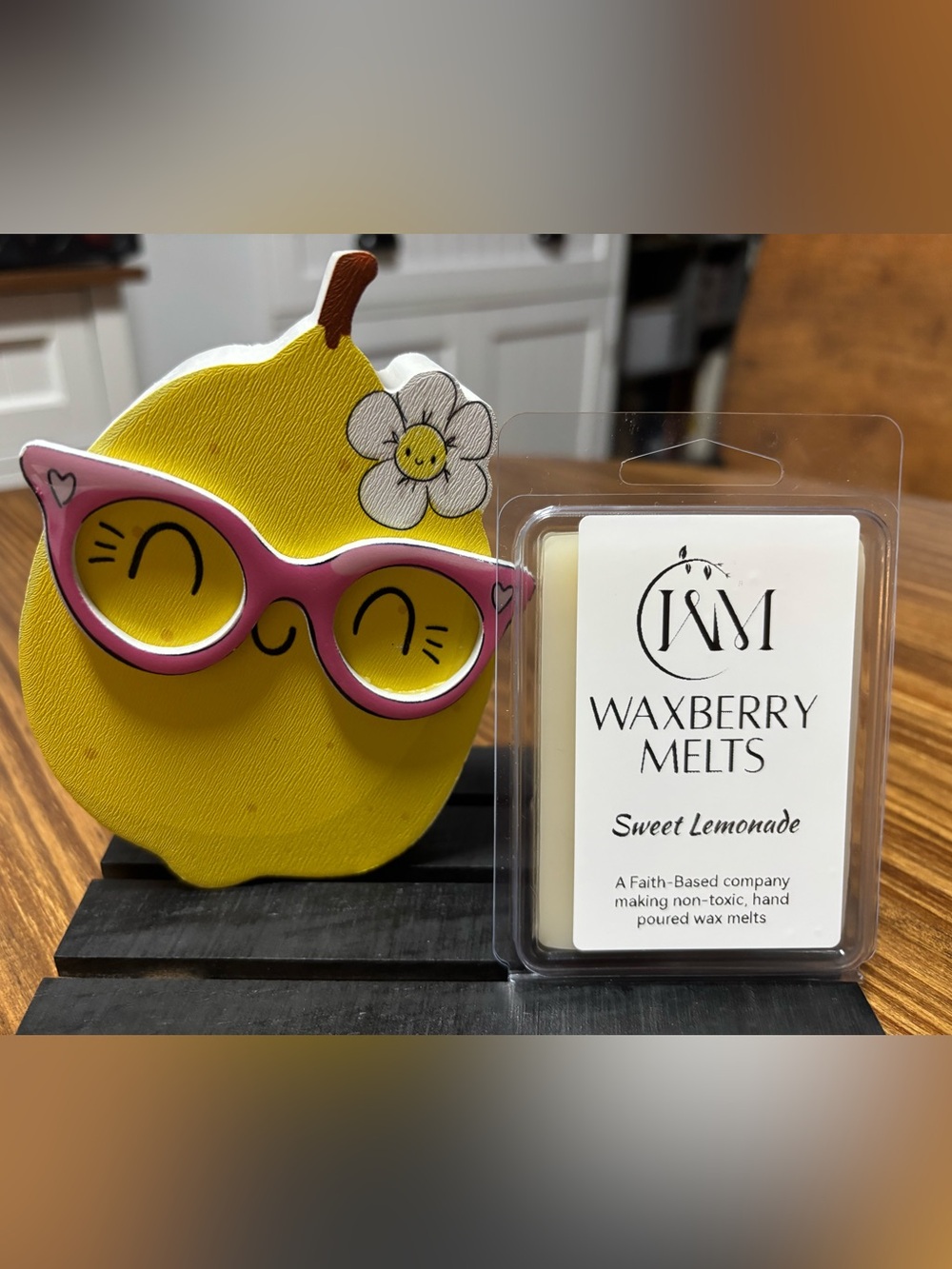 Sweet Lemonade Scented Wax Melts & Lemon Decor Gift Set